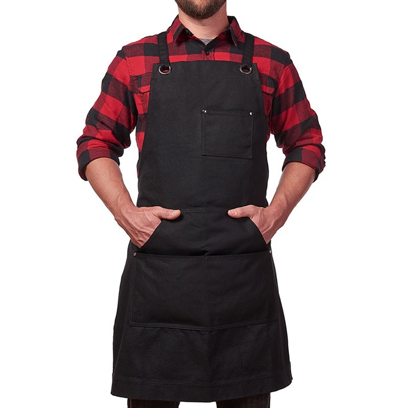 Woodworking Apron - Heavy Duty Canvas Work Apron with
