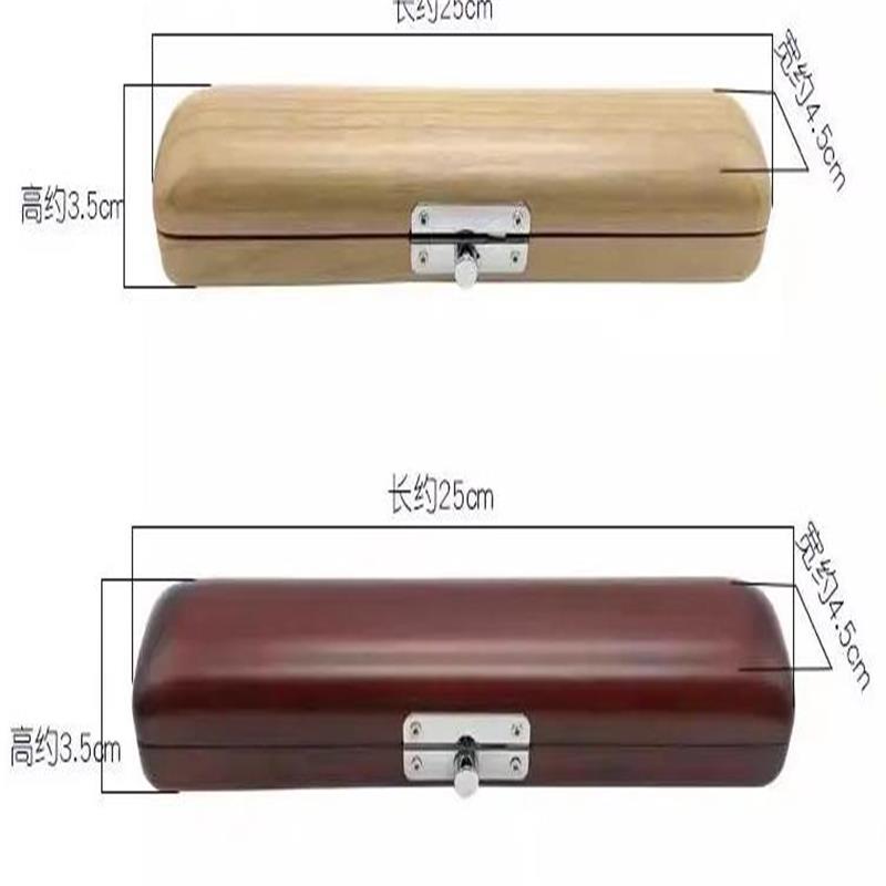 Woodworking Joints - Wood Flute Head Joint Case Wooden