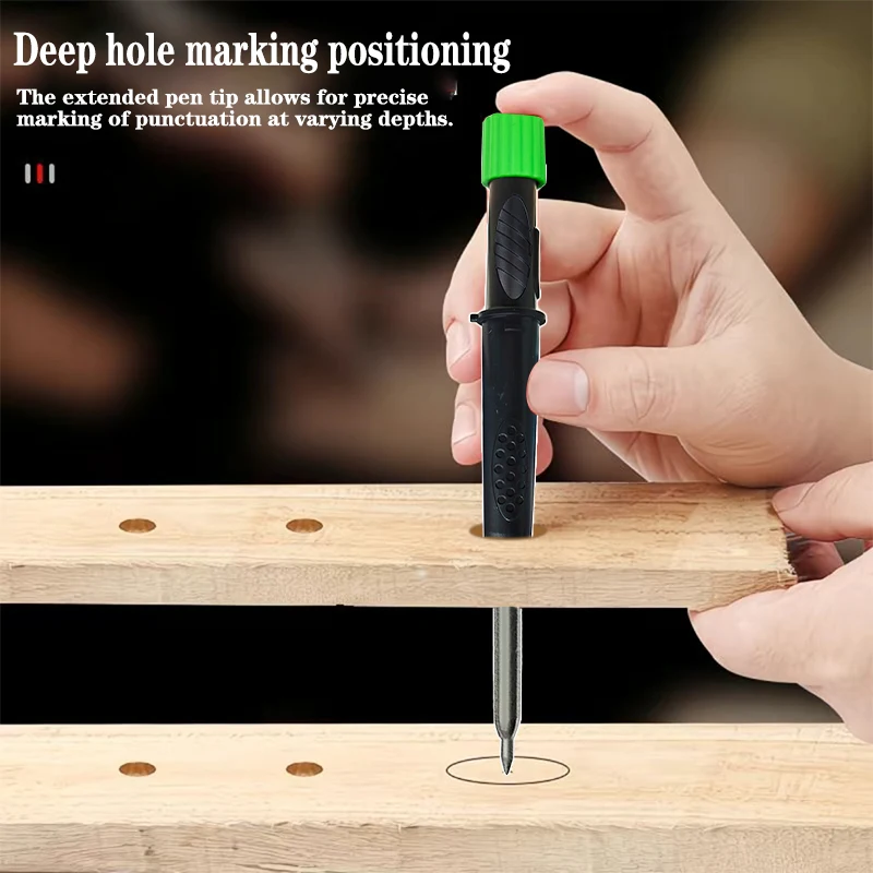 Woodworking Artisans - 2pcs 2.8mm Woodworking Pencils+1pc Refill-Multipurpose for