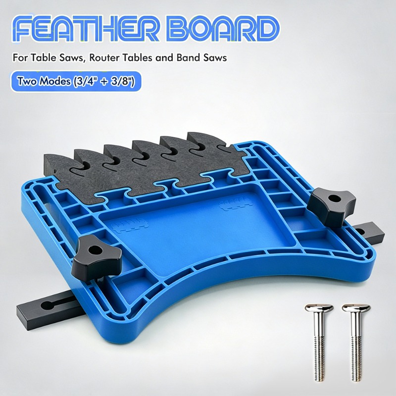Woodworking Bandsaw - Woodworking Feather Board Anti Kickback Safety