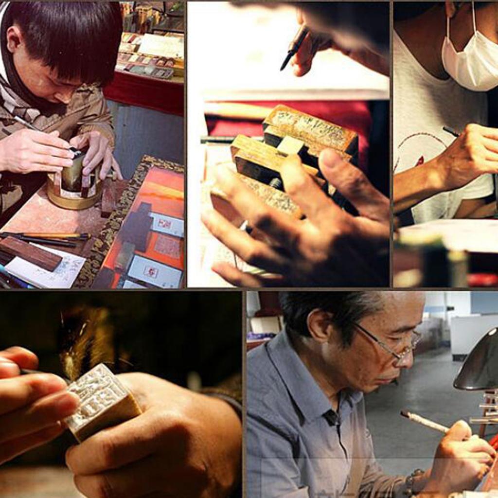 Woodworking Artisans - Woodworking Tools Tungsten Steel Seal Carving