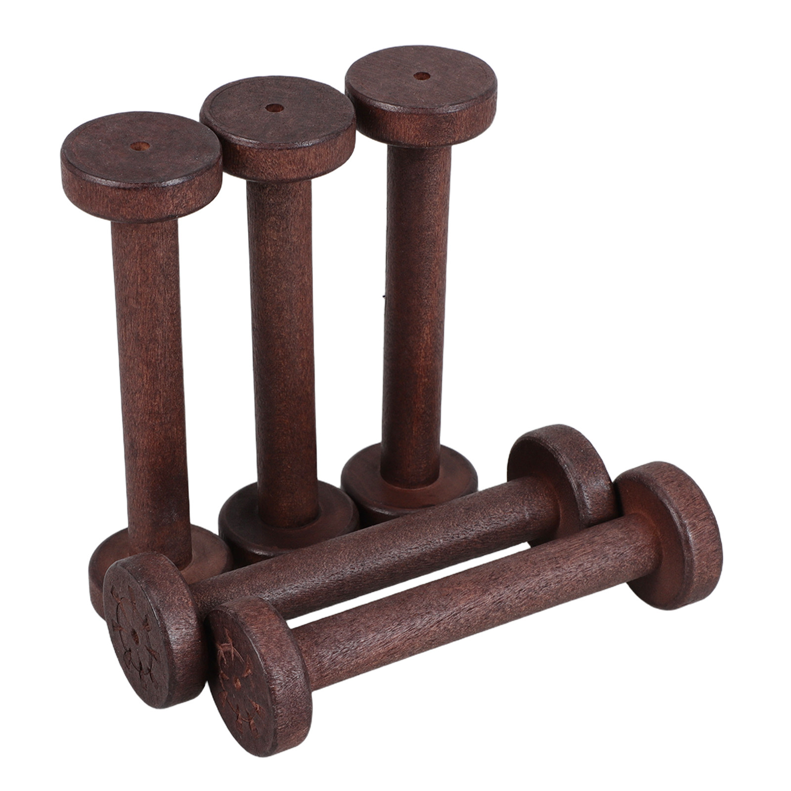 5Pcs Wooden Spools for Crafts  - Woodworking Crafts ulasan dan harga