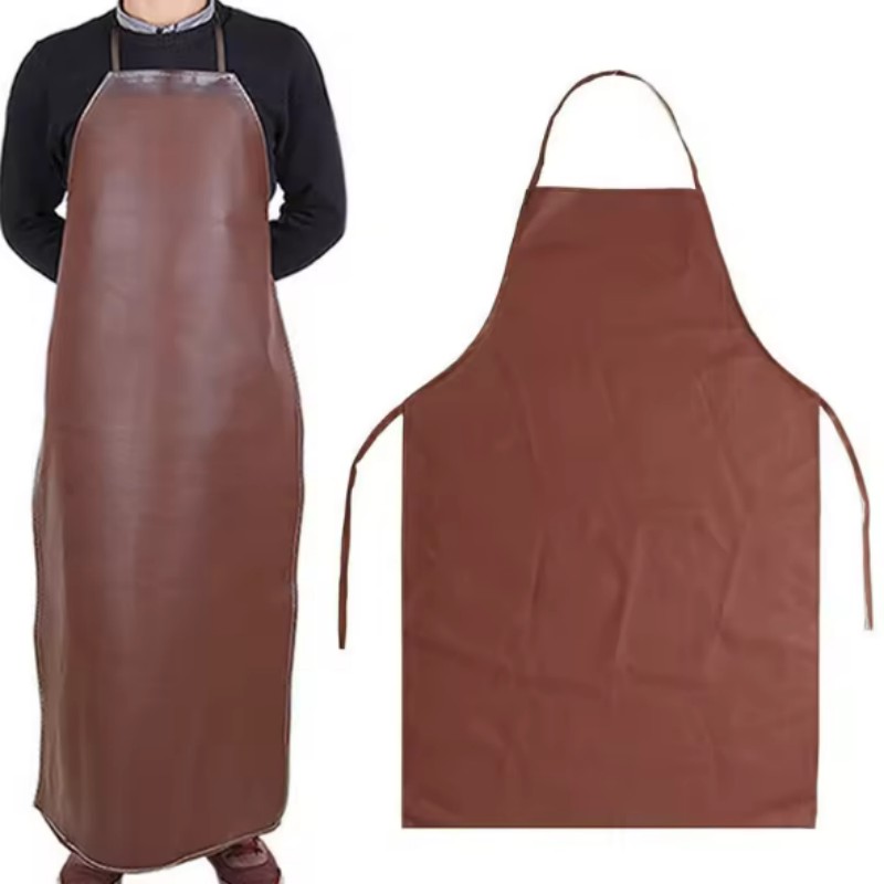 1Pc Leather Welding Apron Poly - Woodworking Apron ulasan dan harga