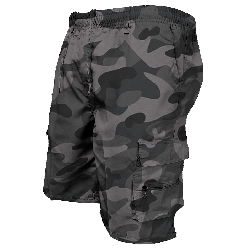 Fashion Men's Cargo Shorts Men - Woodworking Brand ulasan dan harga