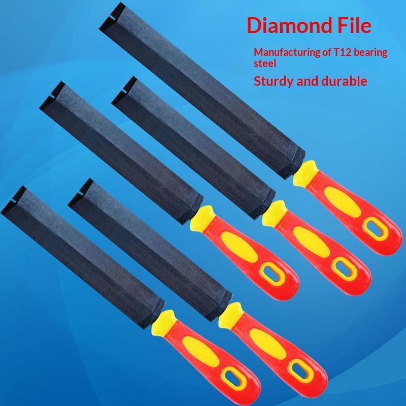 T12 Rhombus Files High Hardnes - Woodworking Artisans ulasan dan harga