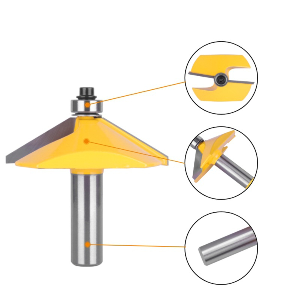 60° Bevel Woodworking Milling  - Woodworking Joints ulasan dan harga