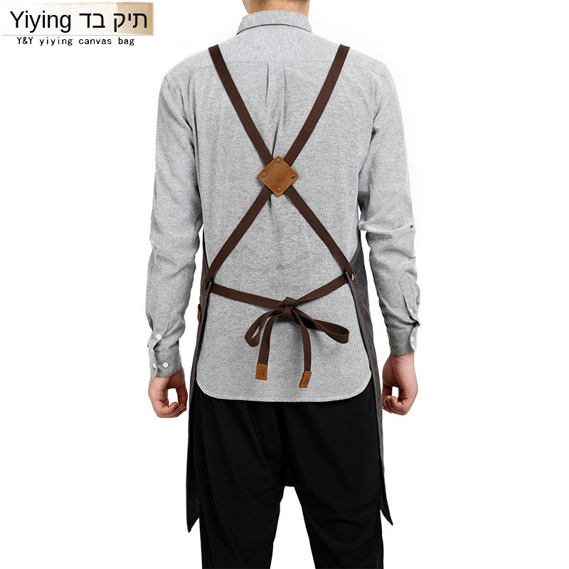 Oil Wax Canvas Apron Tool Pouc - Woodworking Apron ulasan dan harga