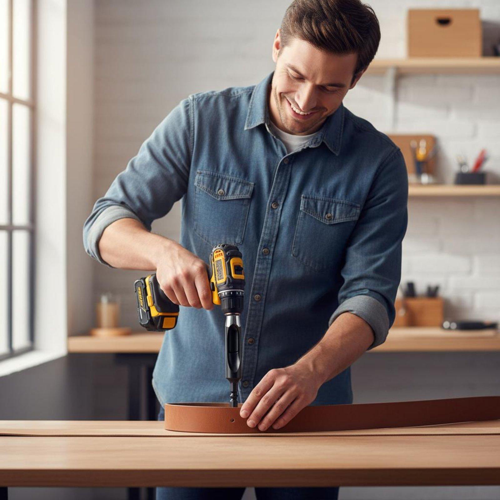 Electric Hole Puncher Premium  - Woodworking Artisans ulasan dan harga