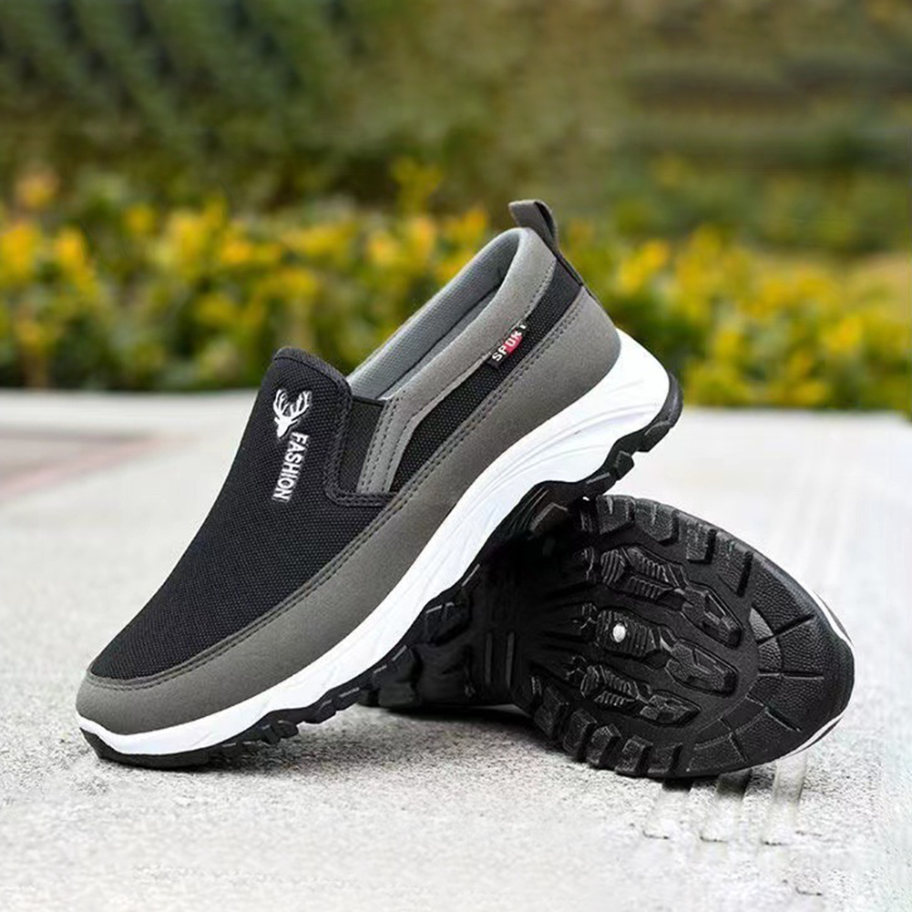 Men Casual Canvas Shoes Lightw - Woodworking Brand ulasan dan harga