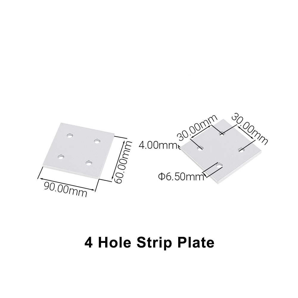 4Pcs Aluminum Profile Joining  - Woodworking Joints ulasan dan harga