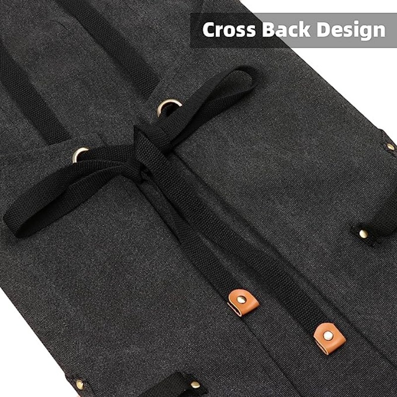 Thick Canvas Waterproof Apron  - Woodworking Artisans ulasan dan harga