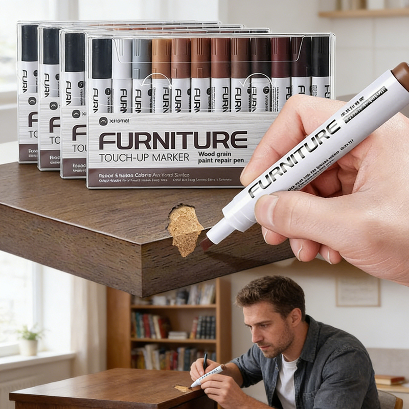 6-12Pcs Furniture Touch Up Mar - Woodworking Oil Finish ulasan dan harga