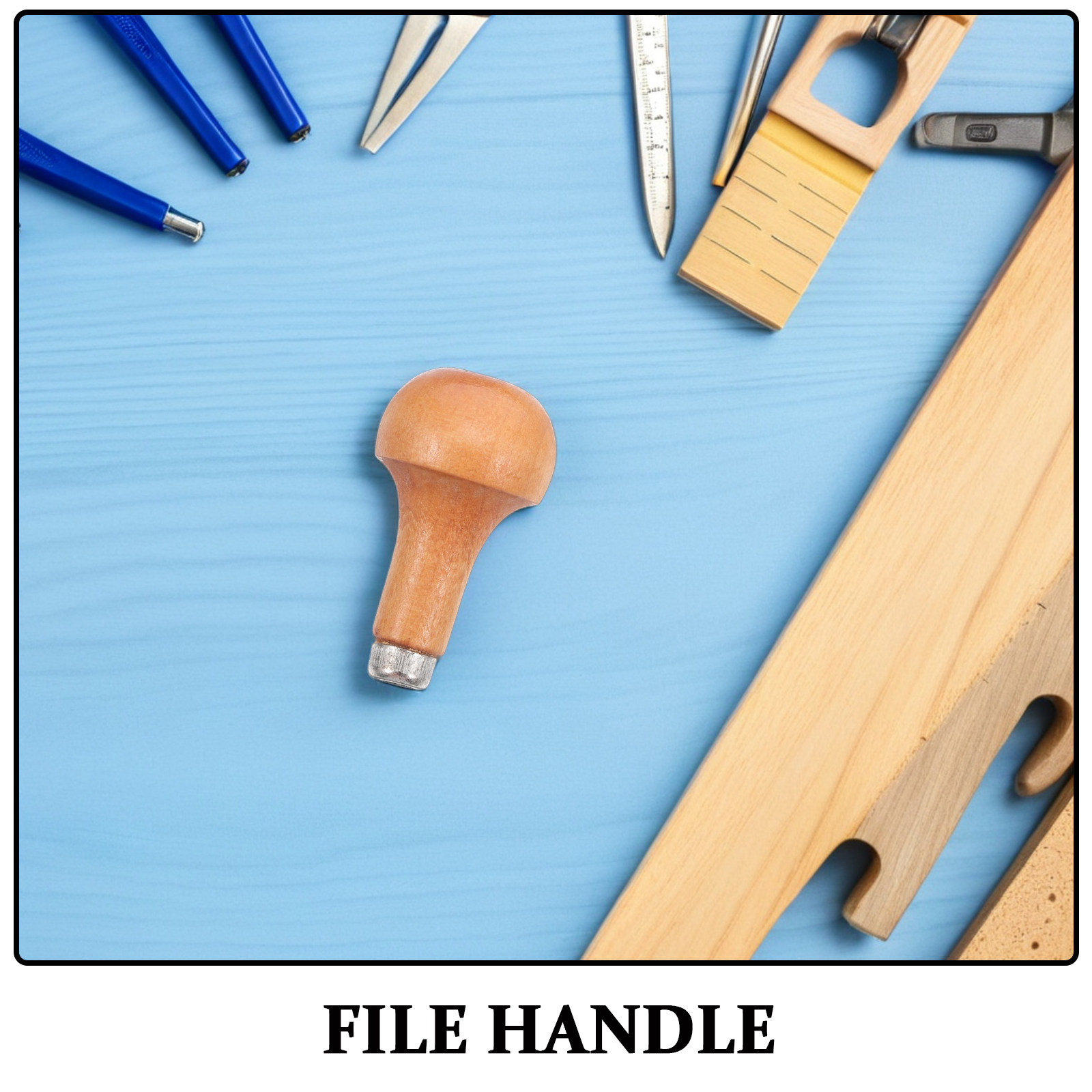 5Pcs Wood Engraver Tool Handle - Woodworking Files ulasan dan harga