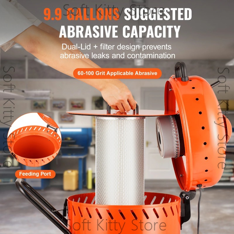 28 Gallon Vacuum Sand Blaster  - Woodworking Vacuum System ulasan dan harga