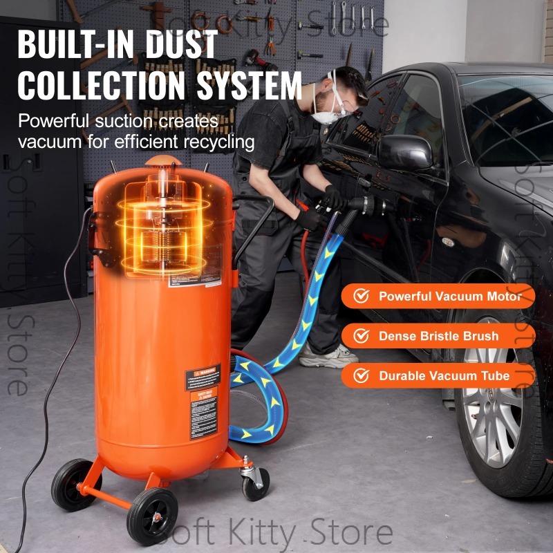 28 Gallon Vacuum Sand Blaster  - Woodworking Vacuum System ulasan dan harga