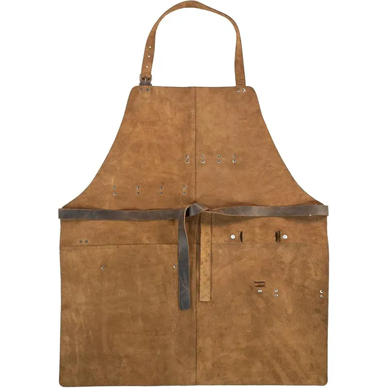 Retro PU Leather Apron Unisex  - Woodworking Artisans ulasan dan harga
