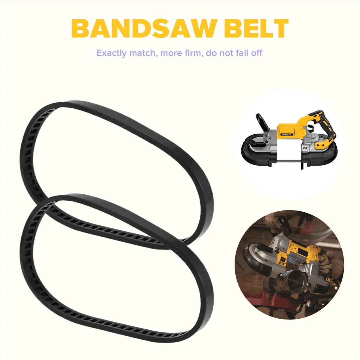 2 Pack 650721-00 Bandsaw Tires - Woodworking Bandsaw ulasan dan harga
