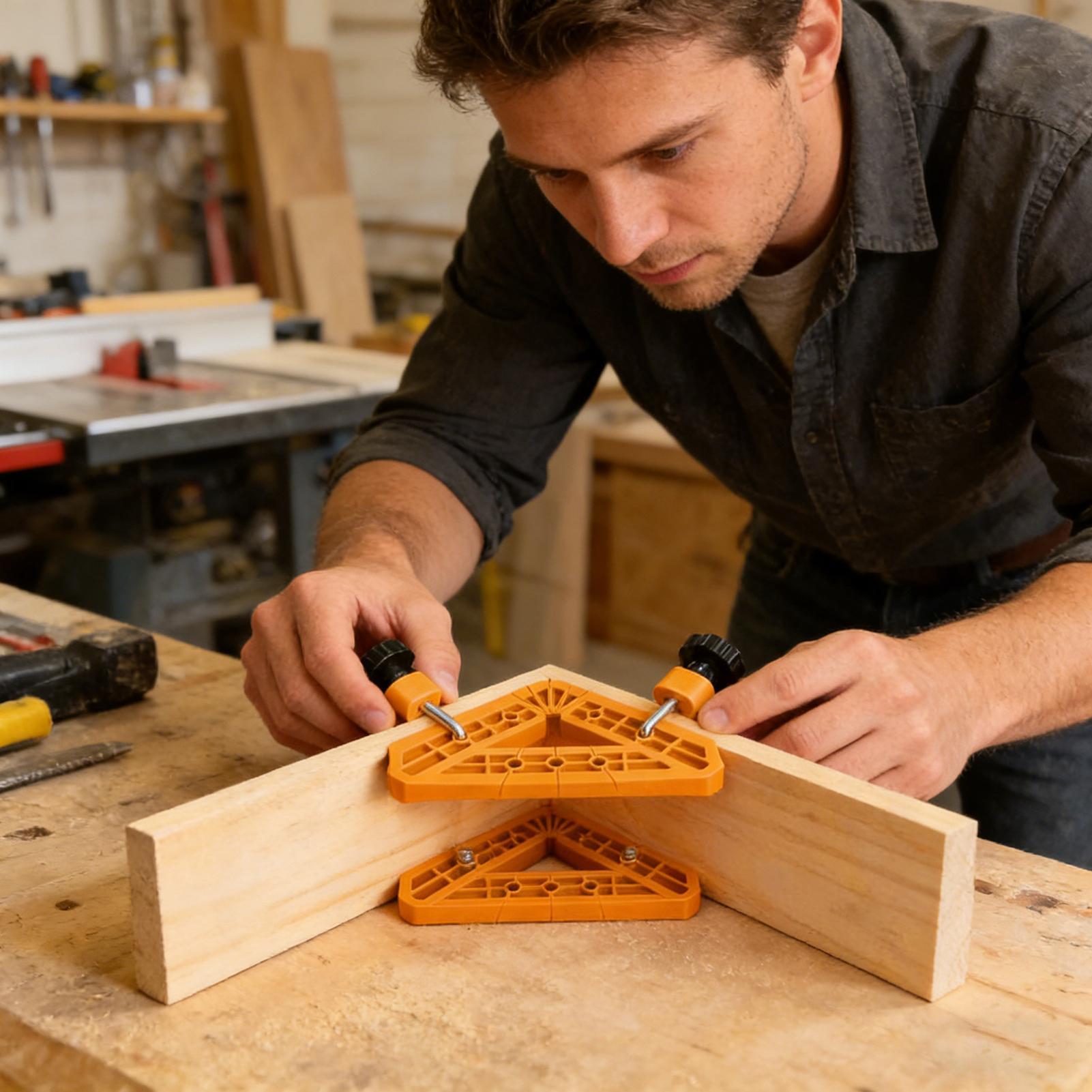 90 Degree Clamp 6 Pieces 90-De - Woodworking Art ulasan dan harga