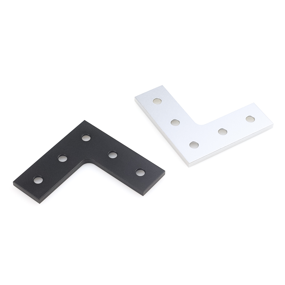 2Pcs/lot L Type 5 Holes 90Degr - Woodworking Joints ulasan dan harga