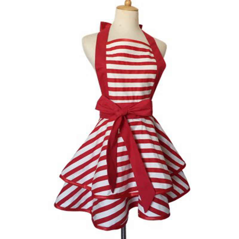 Lovely Sweetheart Red Retro Ki - Woodworking Apron ulasan dan harga