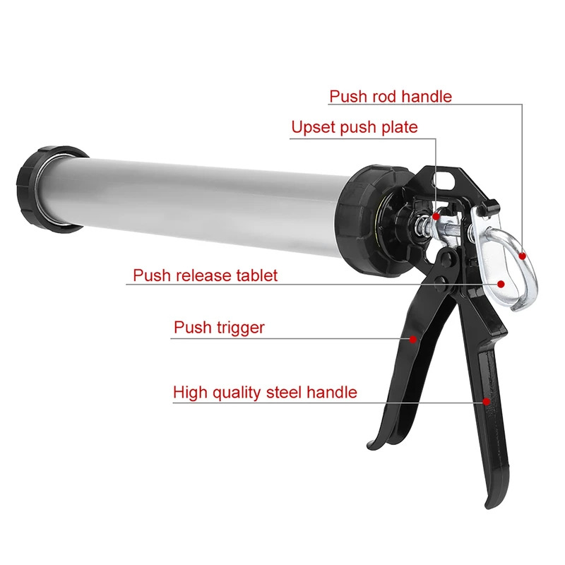 1PCS 600ml Aluminum Tube Silic - Woodworking Terms ulasan dan harga