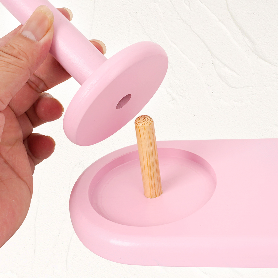 1pc Double-Axis Wooden Yarn Ho - Woodworking Crafts ulasan dan harga