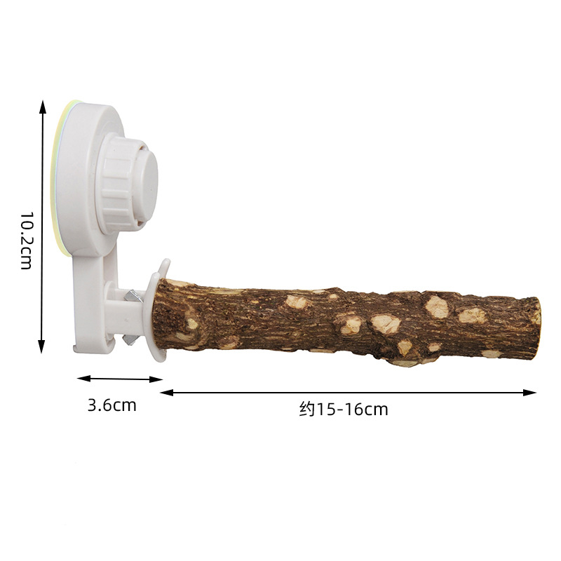 Parrot Stand with Suction Cup  - Woodworking Joints ulasan dan harga