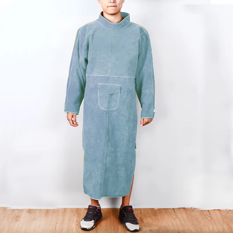 Cowhide Leather Anti-scalding  - Woodworking Apron ulasan dan harga