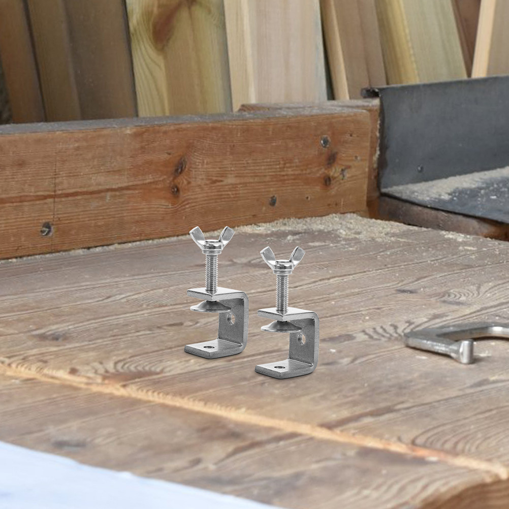 4Pcs Heavy Duty Mini Stainless - Woodworking Crafts ulasan dan harga