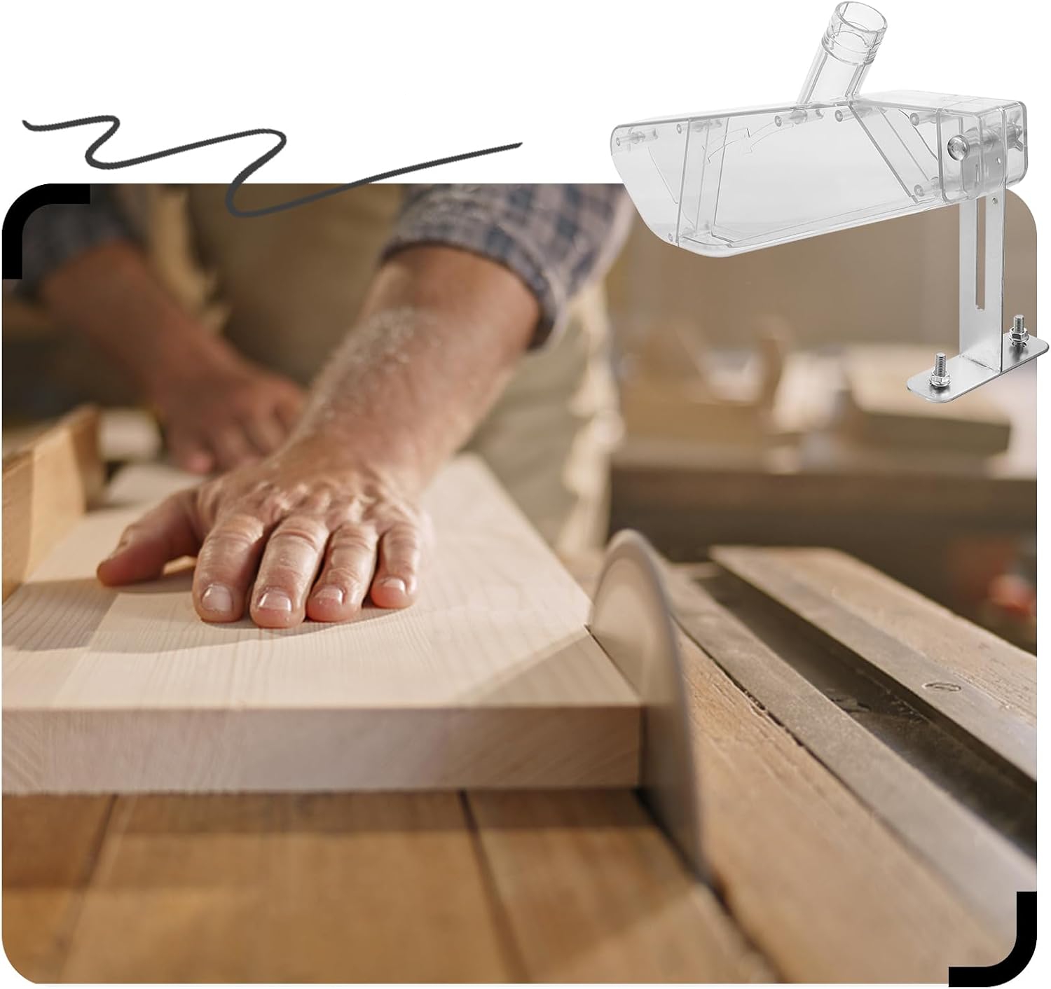 Woodworking Table Saw Protecti - Woodworking Vacuum System ulasan dan harga