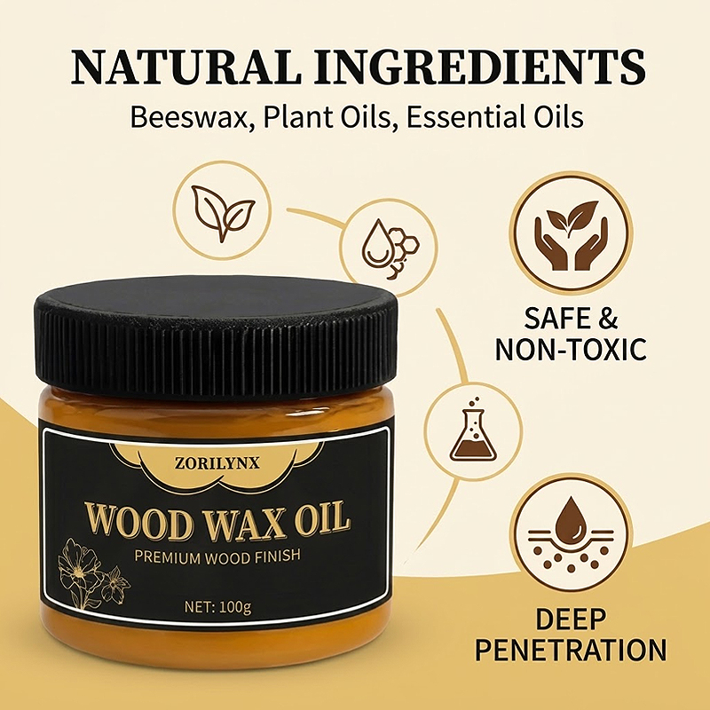Premium Wood Wax Oil Natural F - Woodworking Oil Finish ulasan dan harga