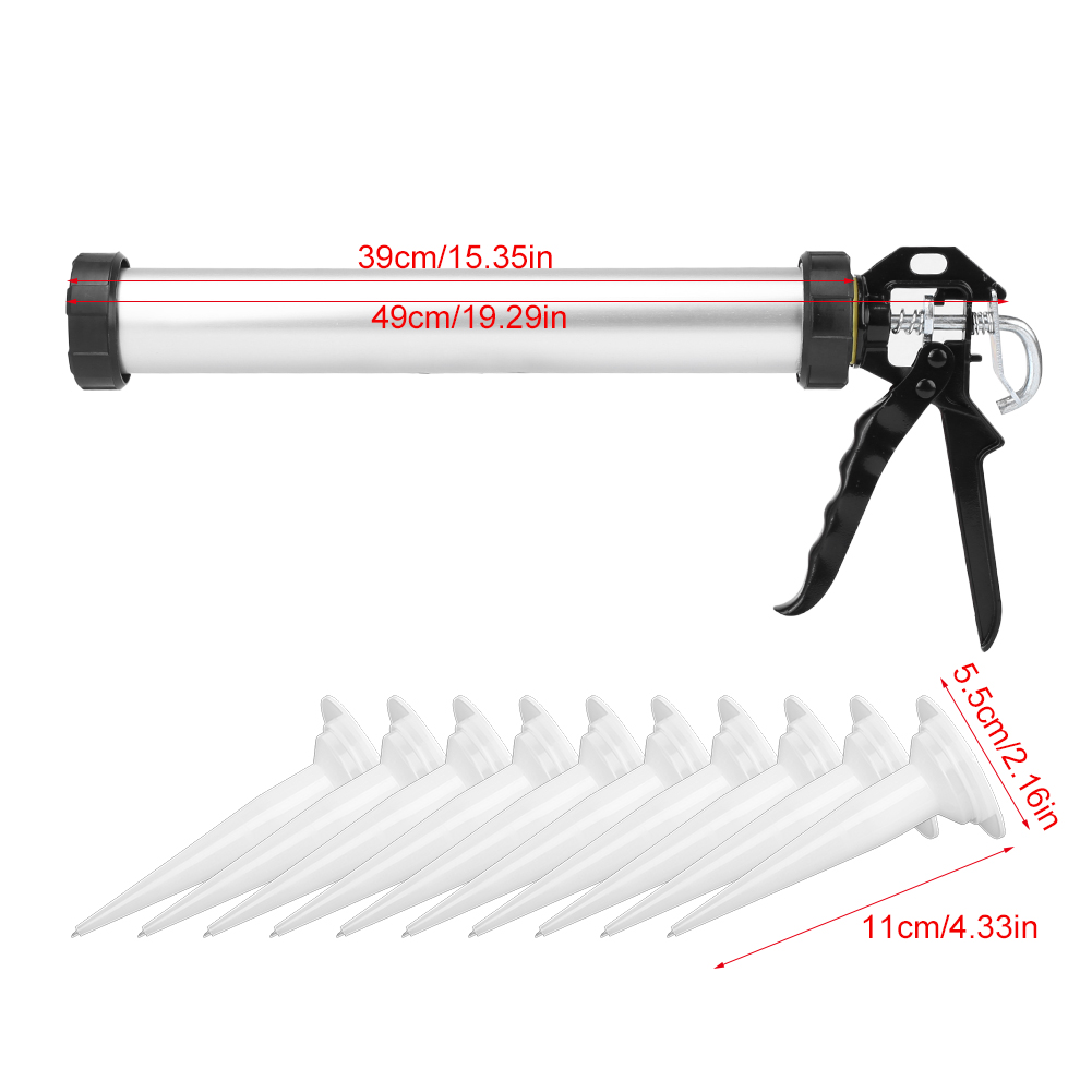 1PCS 600ml Aluminum Tube Silic - Woodworking Terms ulasan dan harga