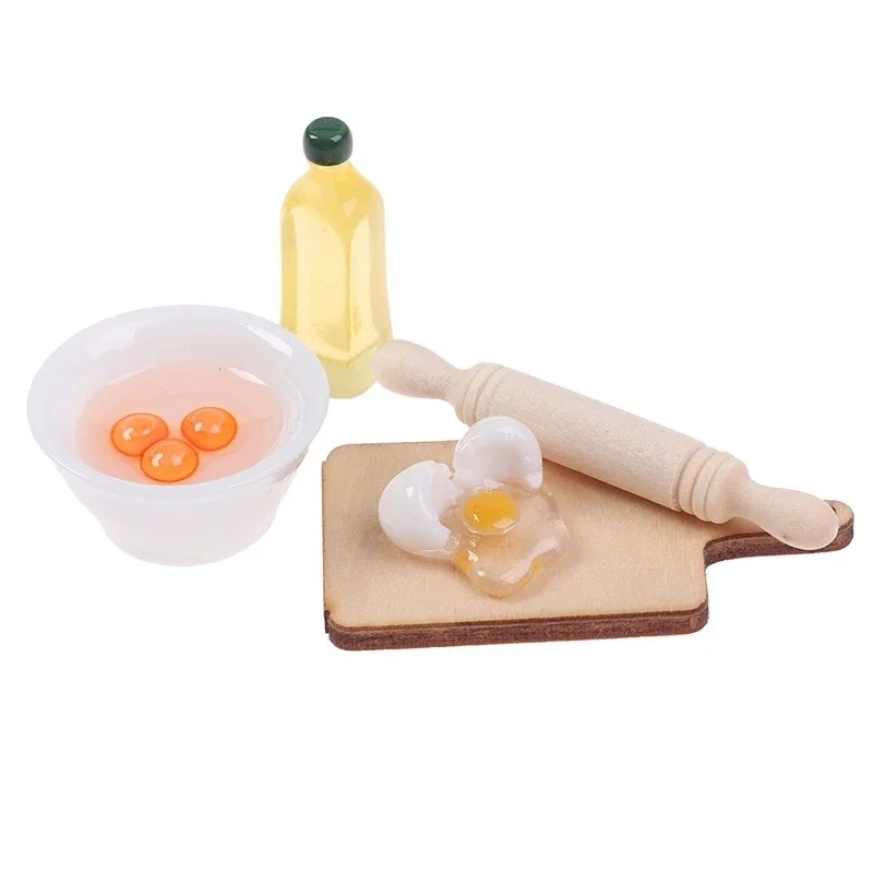 5Pcs/Set Cute Rolling Pin Egg  - Woodworking Oil Finish ulasan dan harga