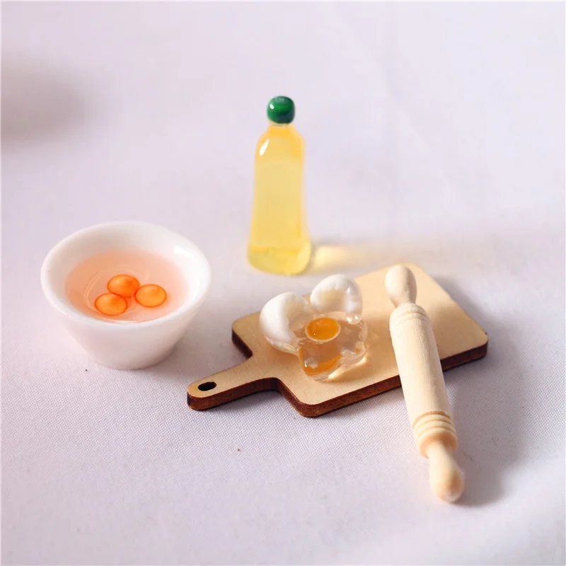 5Pcs/Set Cute Rolling Pin Egg  - Woodworking Oil Finish ulasan dan harga