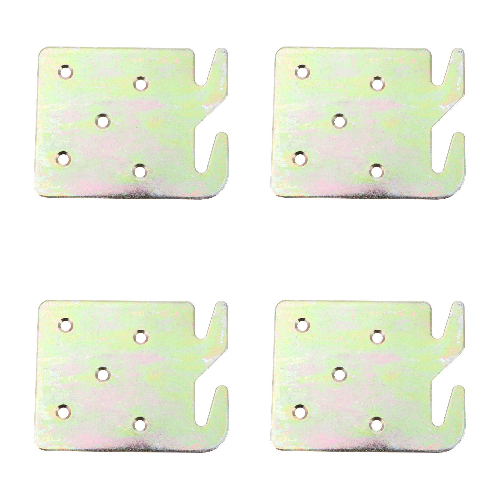 4Pcs Rustproof Bed Rail Hook S - Woodworking Terms ulasan dan harga