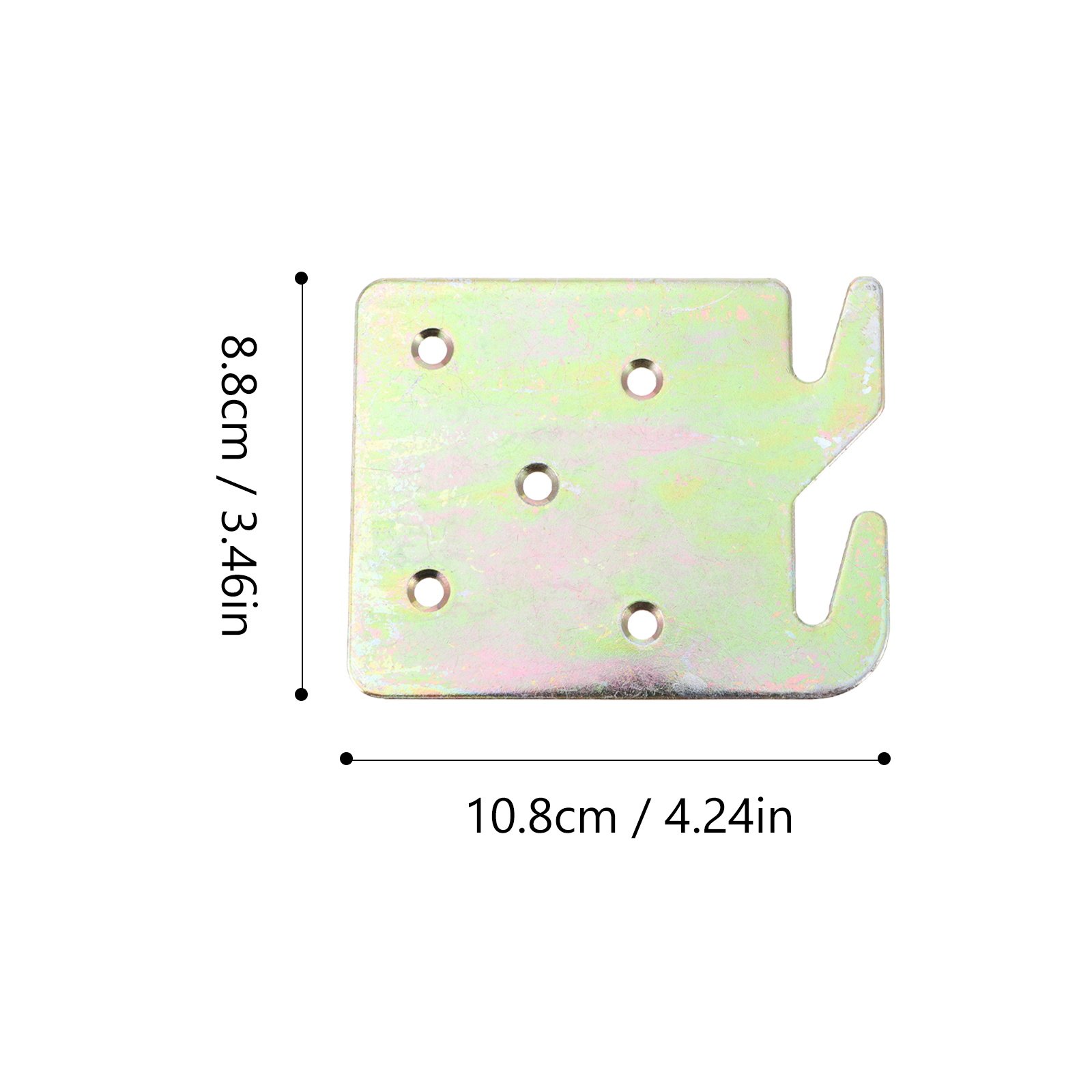 4Pcs Rustproof Bed Rail Hook S - Woodworking Terms ulasan dan harga
